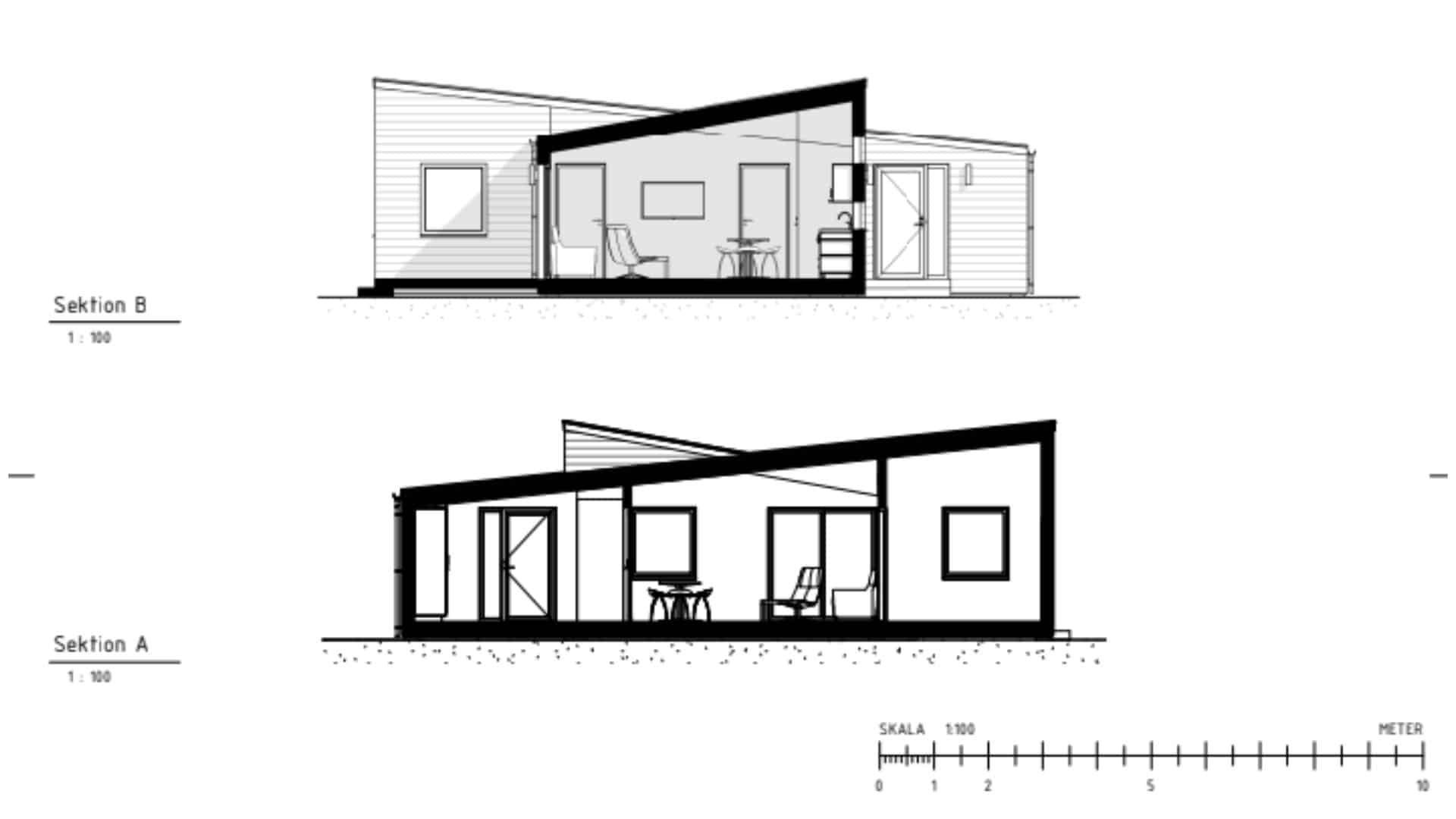 Planritning Fritidshus