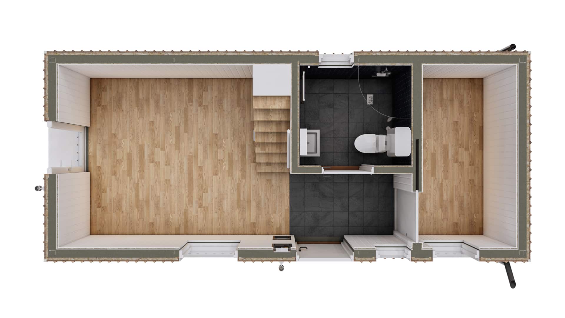 Planlösning attefallshus