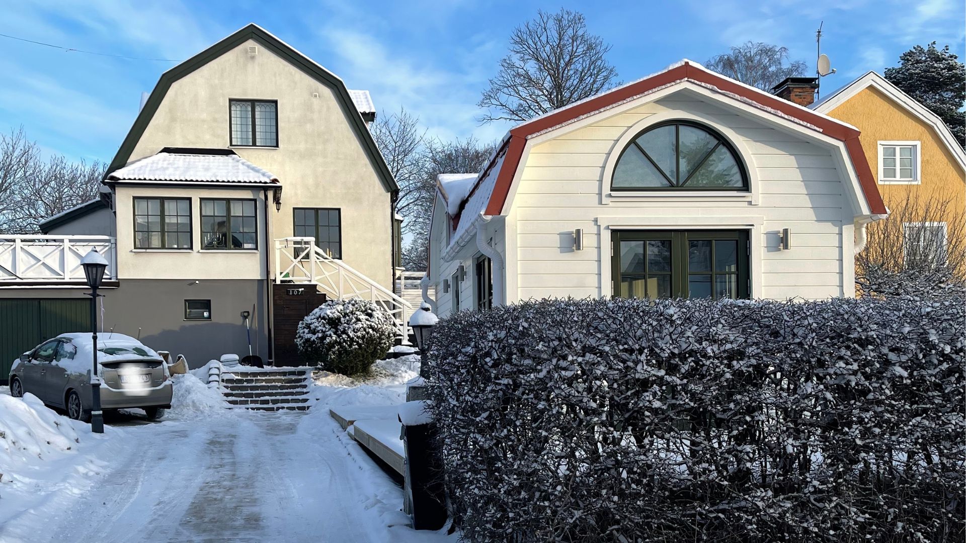 Attefallshus med Mansardtak