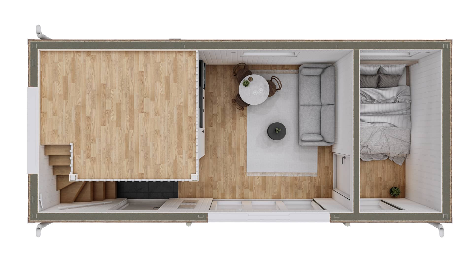 Planlösning attefallshus