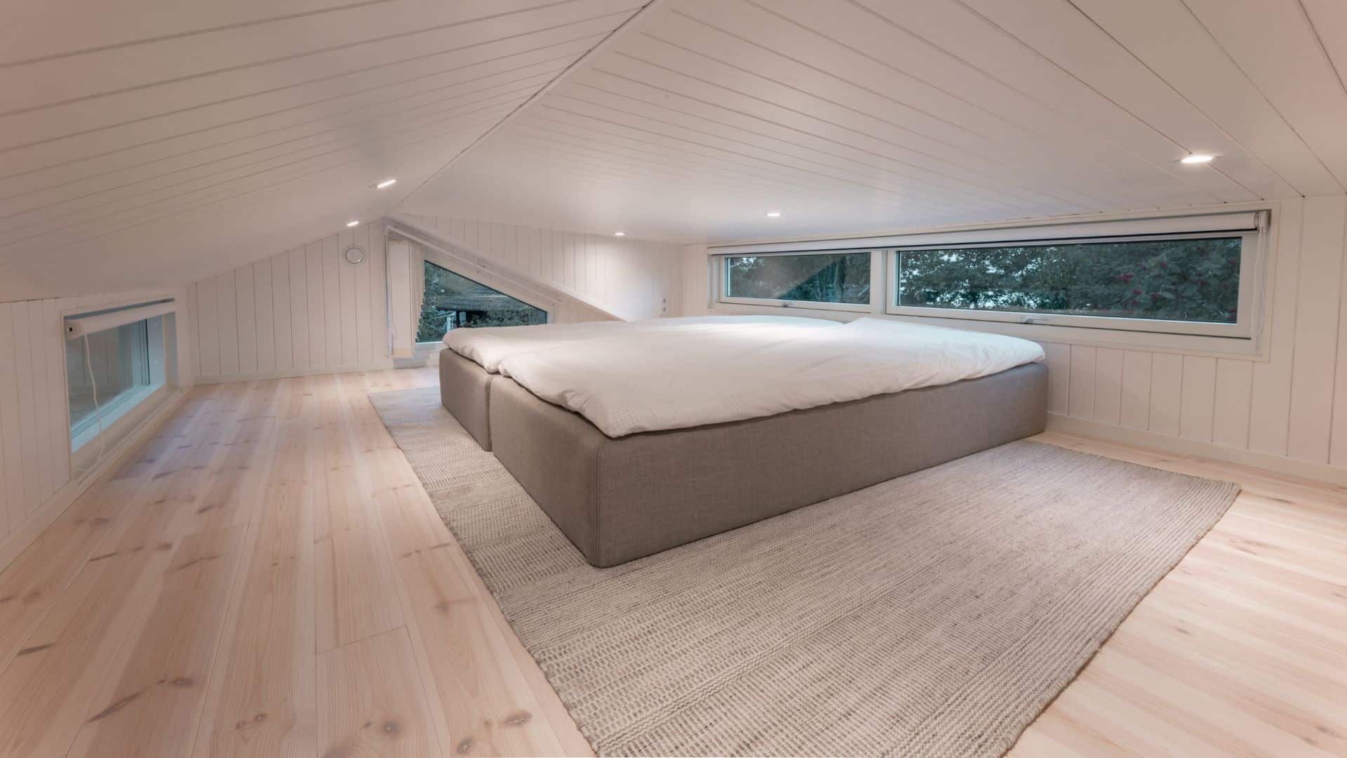 Attefallshus med loft