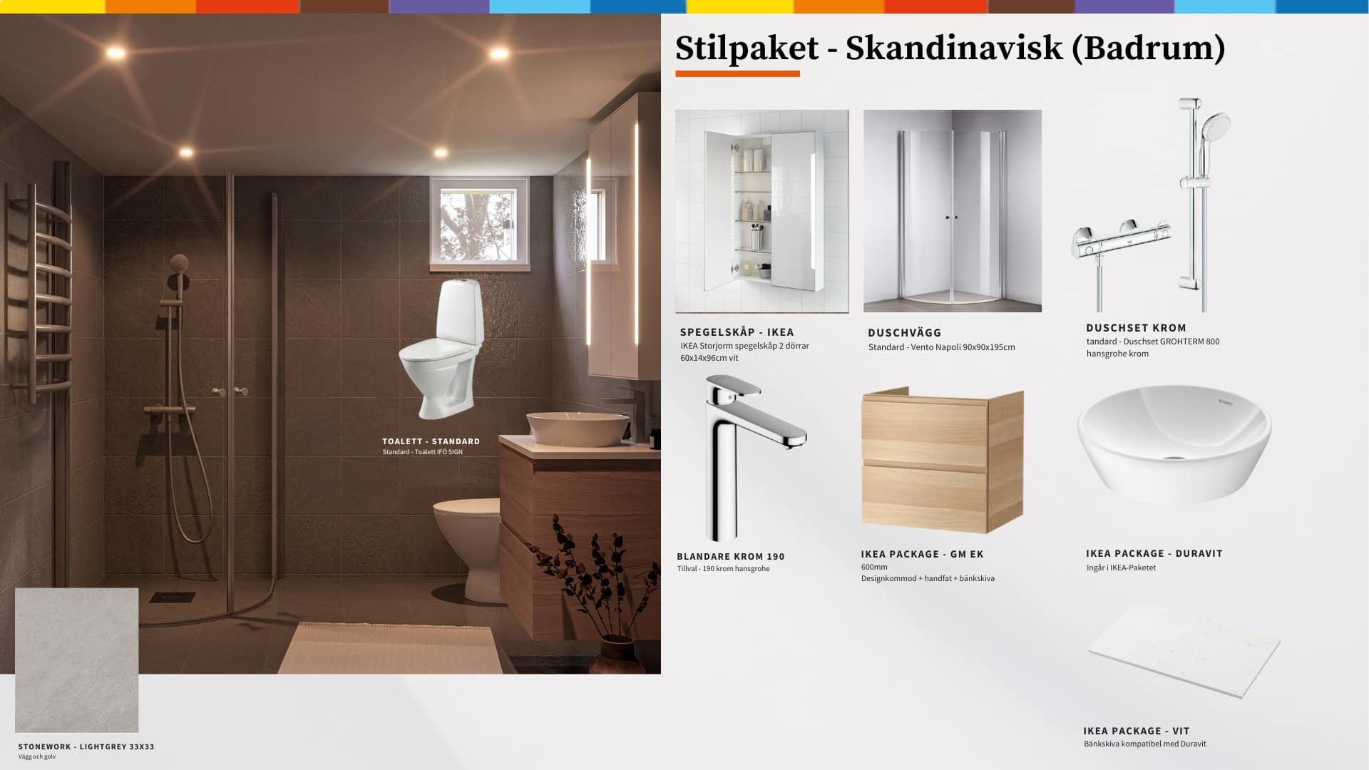 Skandinavisk - Badrum