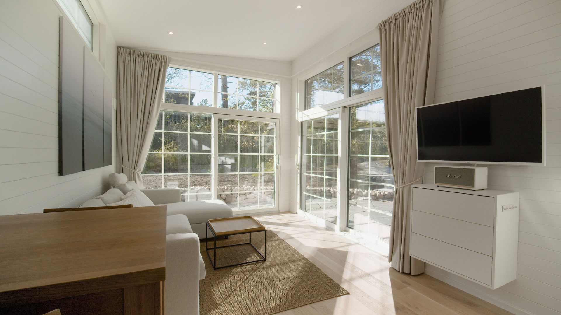 Vardagsrum attefallshus