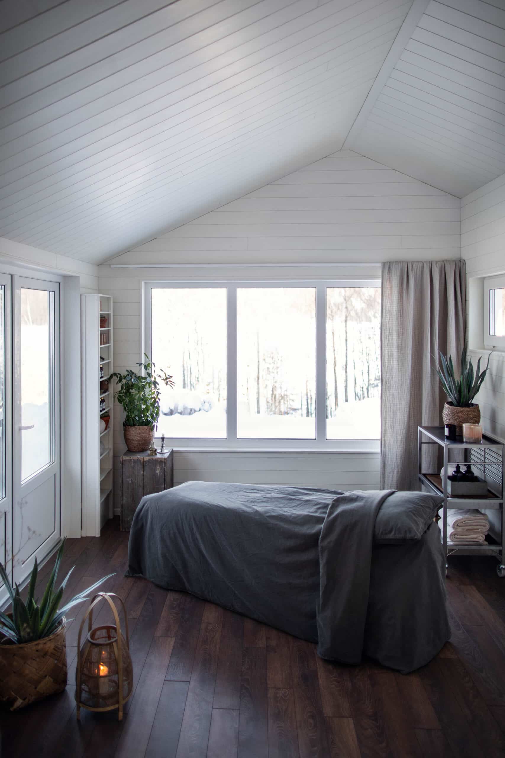 Massage studio i attefallshus